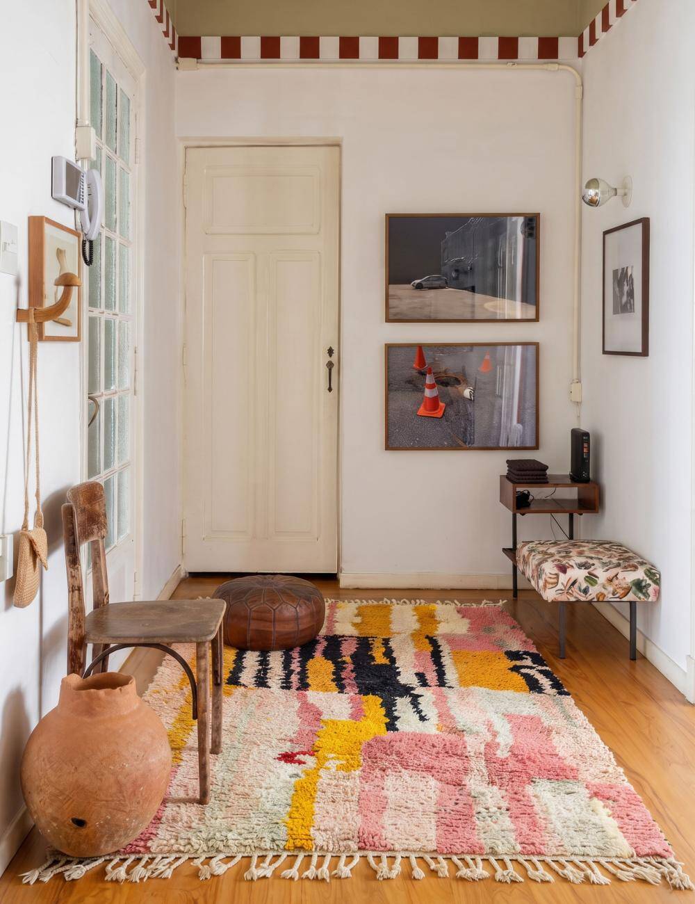 Tapis rayure Berbère - 303 x 200 cm