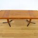 Grande Table Basse Vintage en Bois & Métal 1960