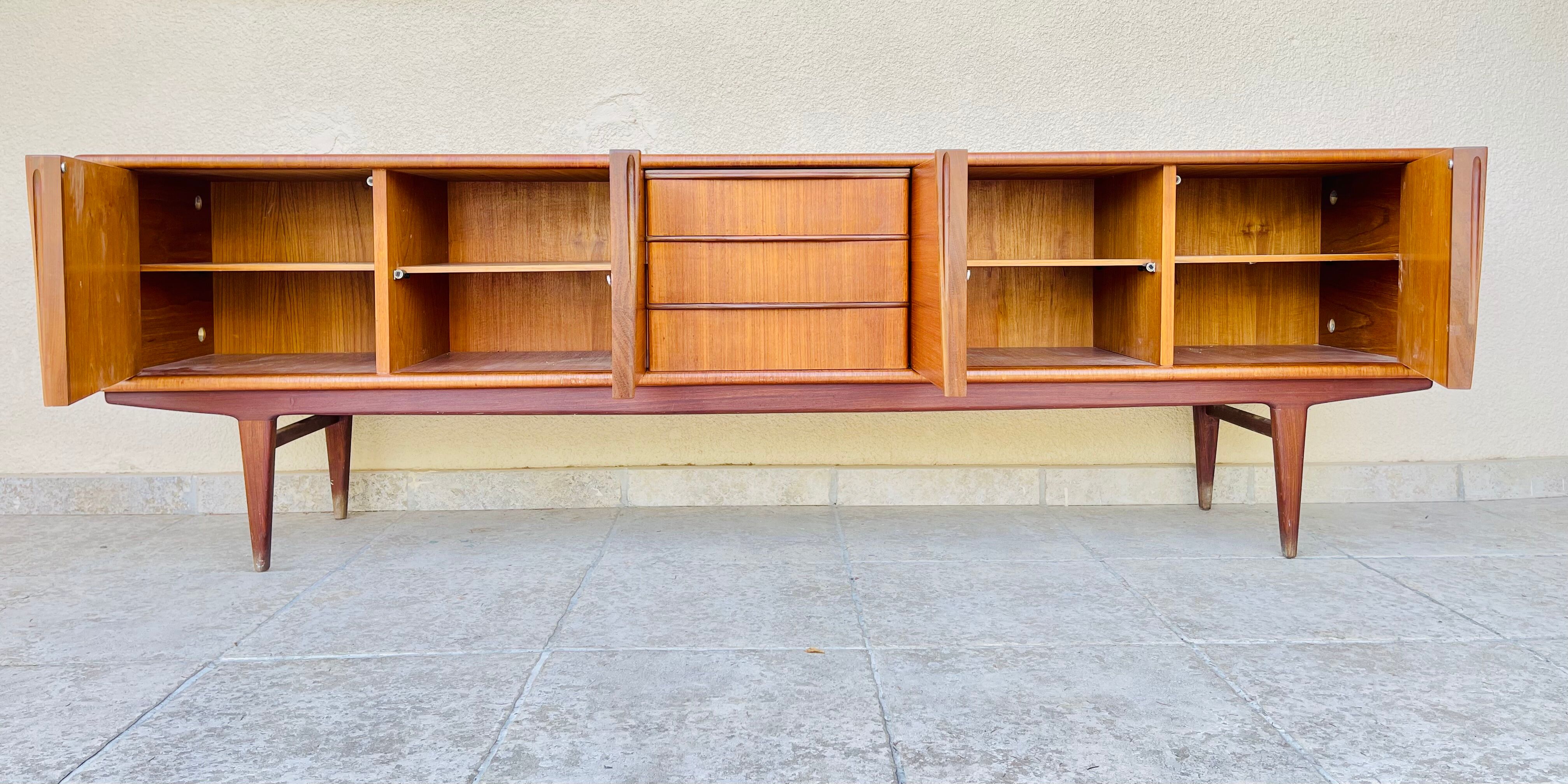 Scandinavian teak sideboard