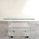 Transparent platinum service David Lange