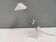 Vintage minimalist white telescopic adjustable lamp from Ikea Sweden 1991