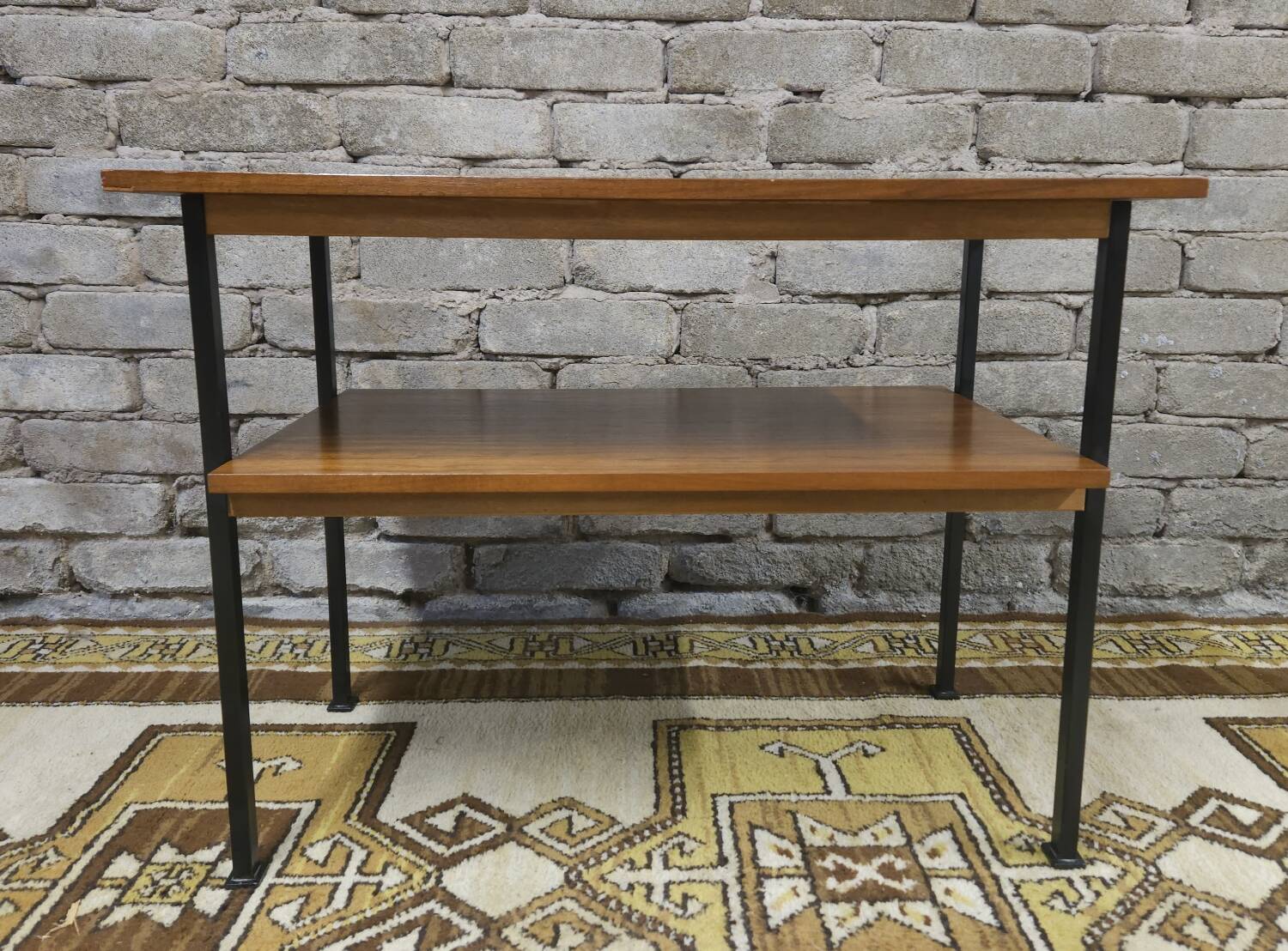 Small teak side table Jese Möbel 1960s vintage