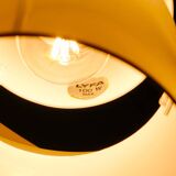 Vintage Danish Mid Century Louis Weisdorf White "Multi Lite" Pendant, 1960s