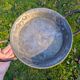 Pie dish Tourtière 18th 19th Copper Yellow Brass Folk Art