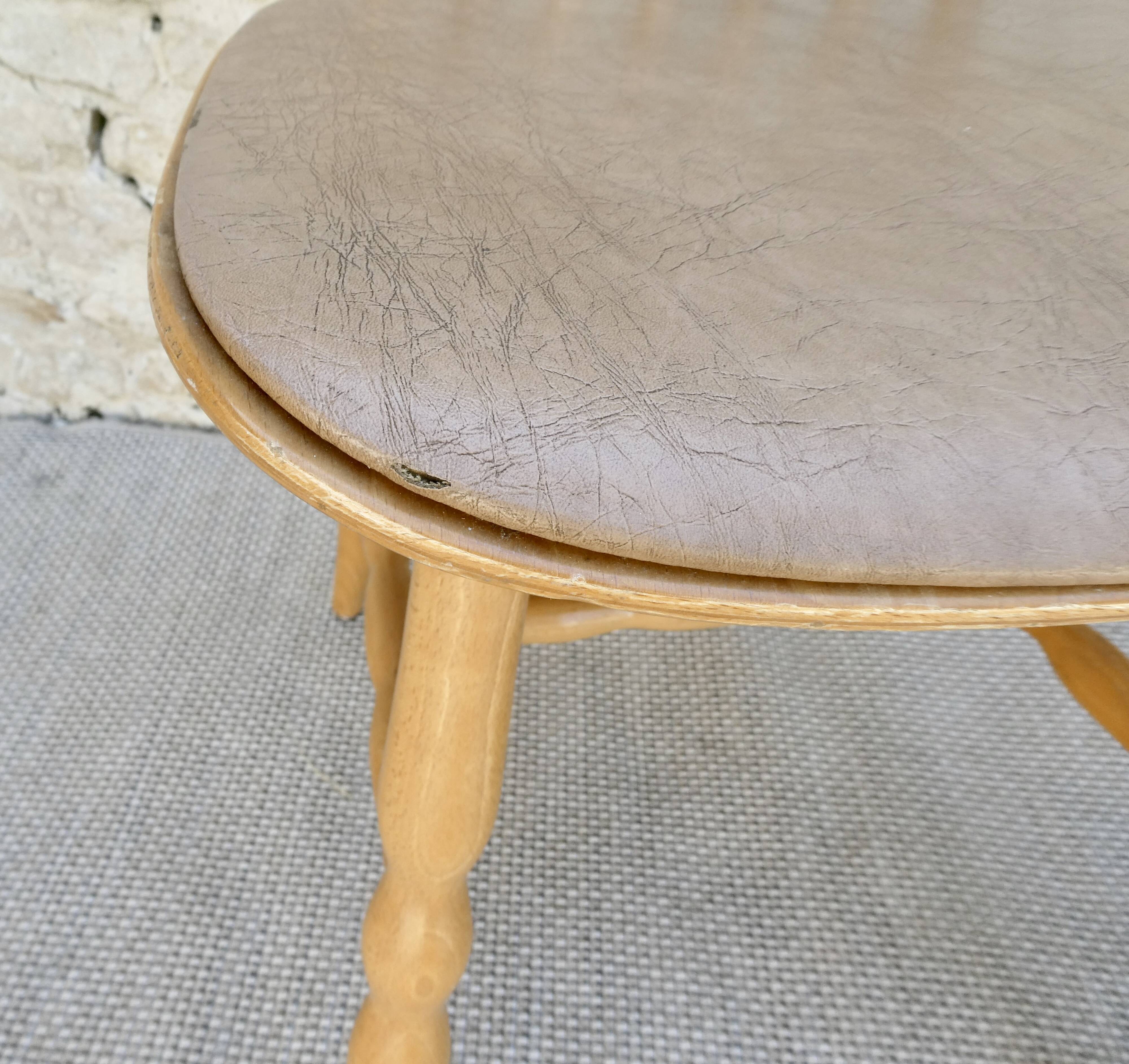 Pair of Baumann bistro chairs, Menuet model