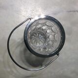Glass ice bucket