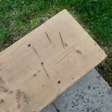 Wooden bench