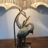 Herons lamp, capodimonte G.Armani 1960/70