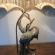 Herons lamp, capodimonte G.Armani 1960/70
