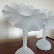Vases Leonardo pate de verre vintage (X2)
