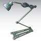 Ancienne lampe d'atelier garage Desvil 1ere édition
