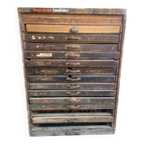 Old printing furniture