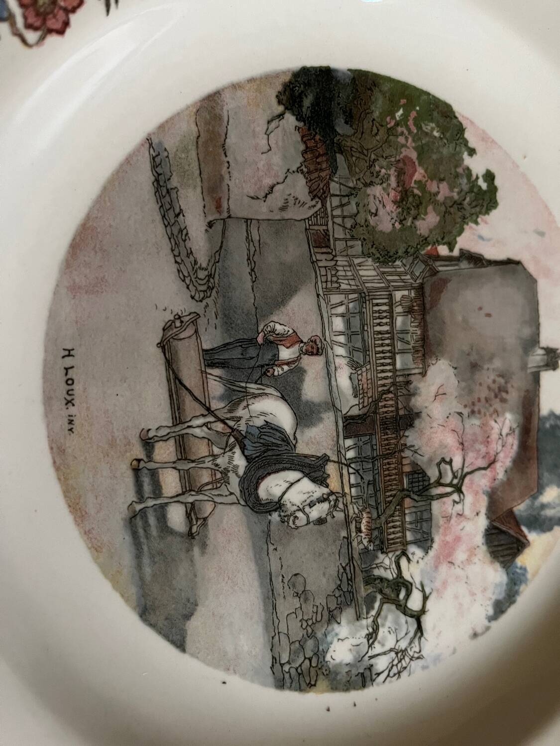 Vaisselle en faïence de Sarreguemines