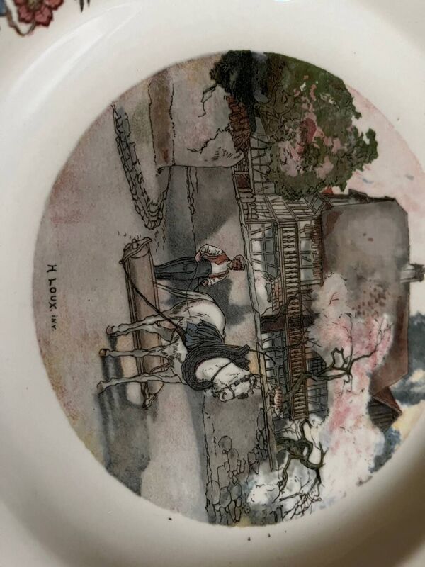 Vaisselle en faïence de Sarreguemines