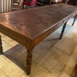 Farmhouse table chene massive