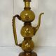 Large 20th century blown glass bottle