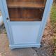 19th century glass cabinet with 1 door