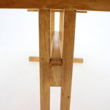 1960s shaker solid oak wood coffeetable, Denmark