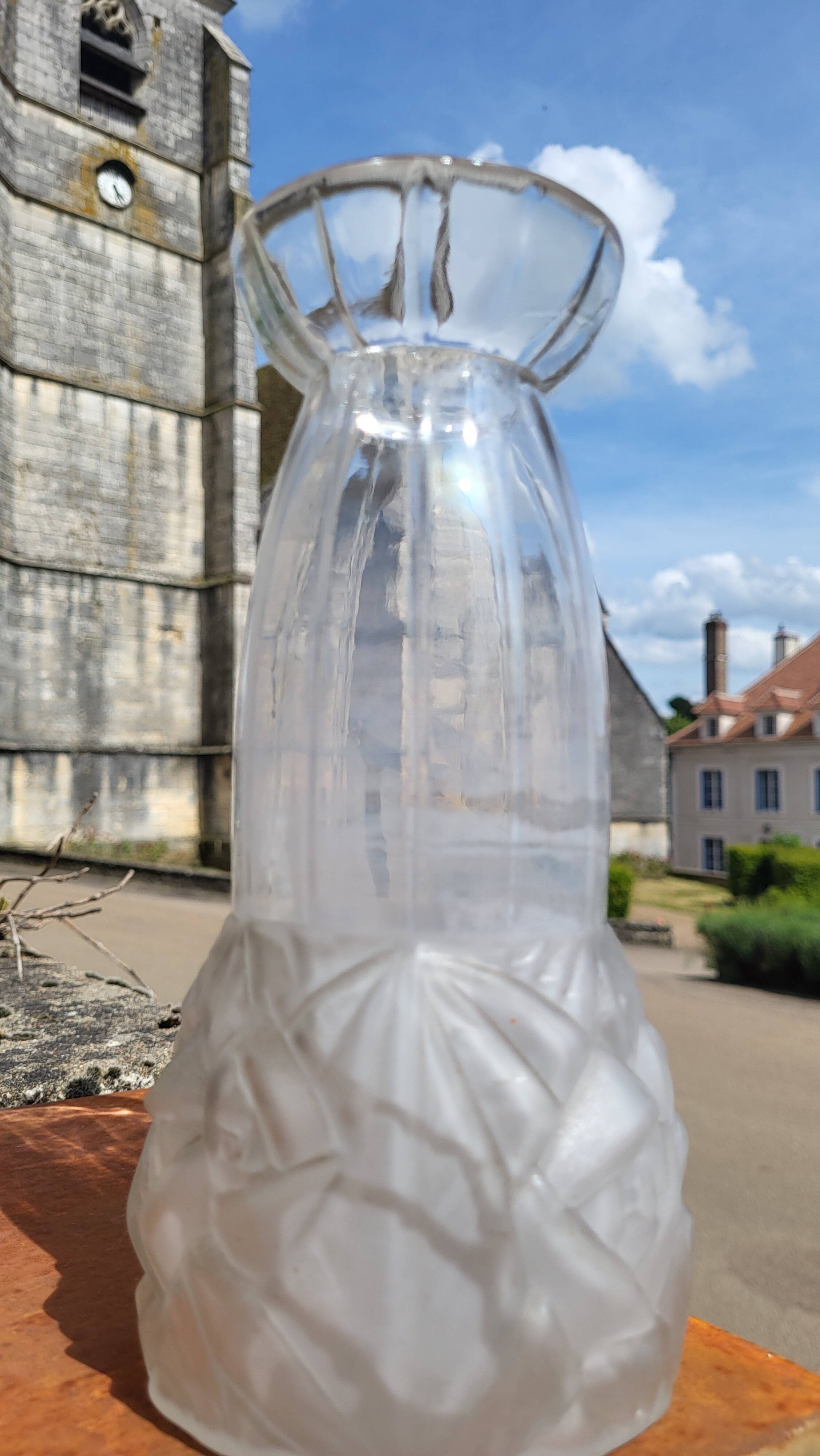 Art Deco hyacinth holder vase