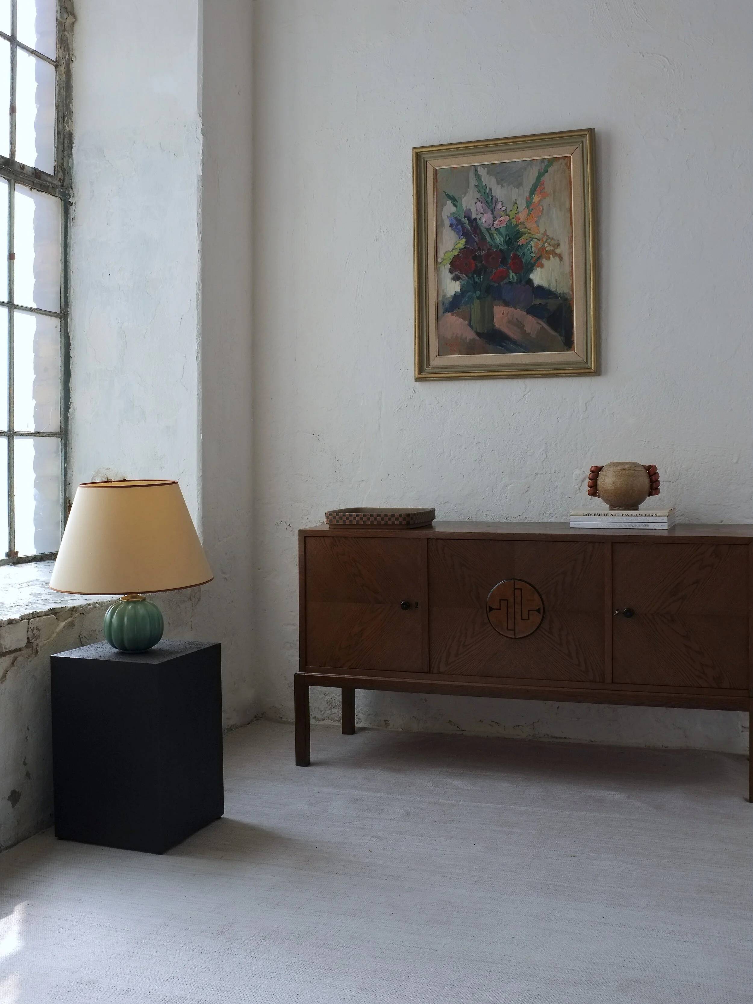 Swedish modern oak sideboard | 1930s