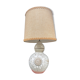 Pierre Pissareff, two-light lamp, signed, Dlg of Georges Pelletier