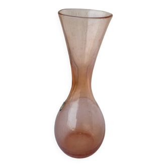 Italian bubble glass vase