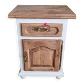 Beech bedside table