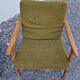 Ensemble de salon : canpé et 2 fauteuils style boomerang 1950