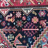 Carpet French drawings Shiraz dots knoated 120x200 cm