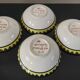 Ensemble de 4 coupelles vintage HB Quimper