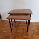 Set of 2 vintage nesting tables