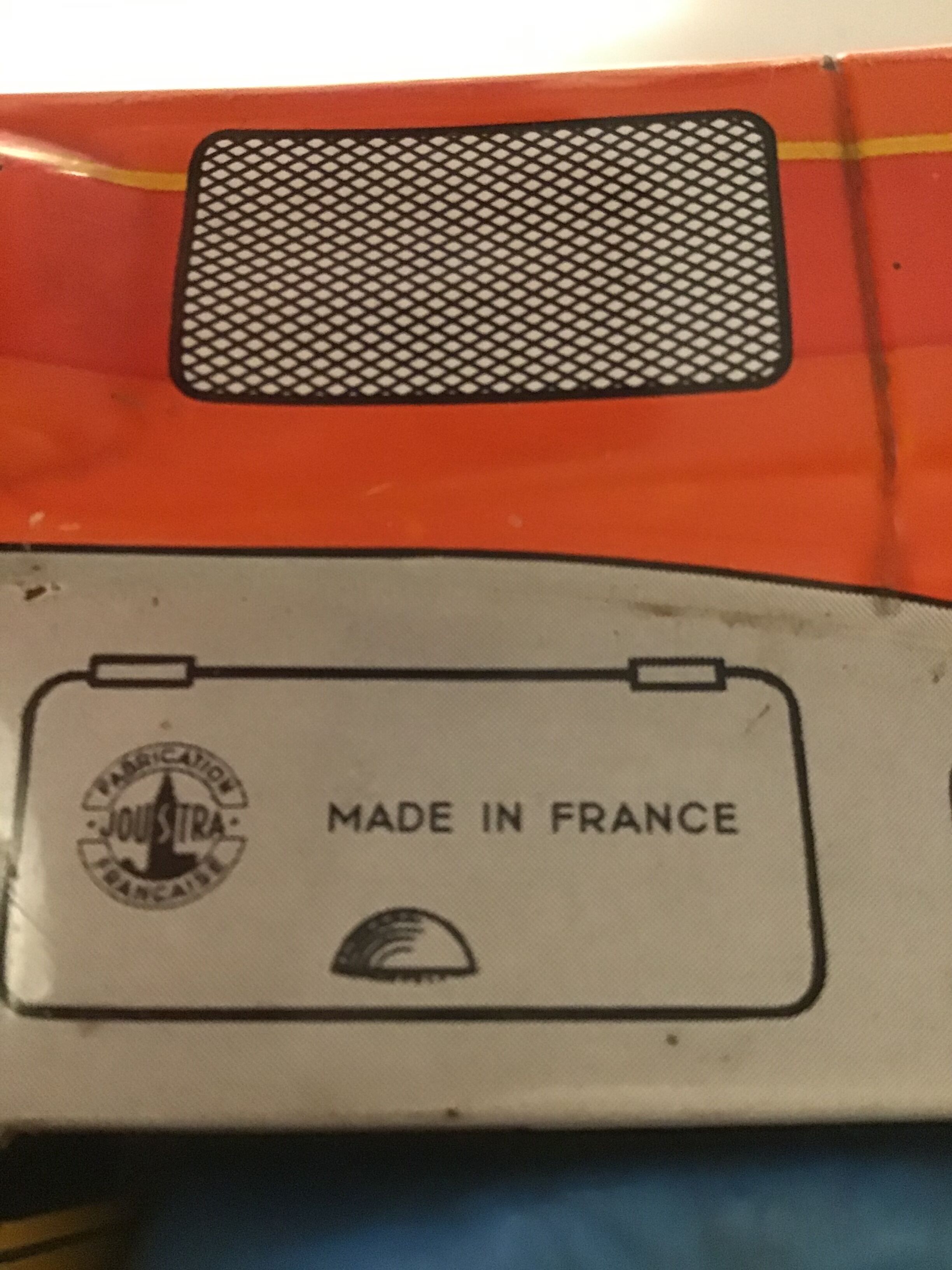 F1 car in red sheet metal