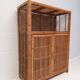 Buffet rotin vintage