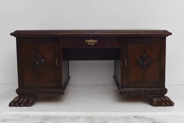 Bureau Vintage en Noyer, 1920s