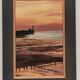 Table , HSP oil signed ACCL . seaside scenery , sunset