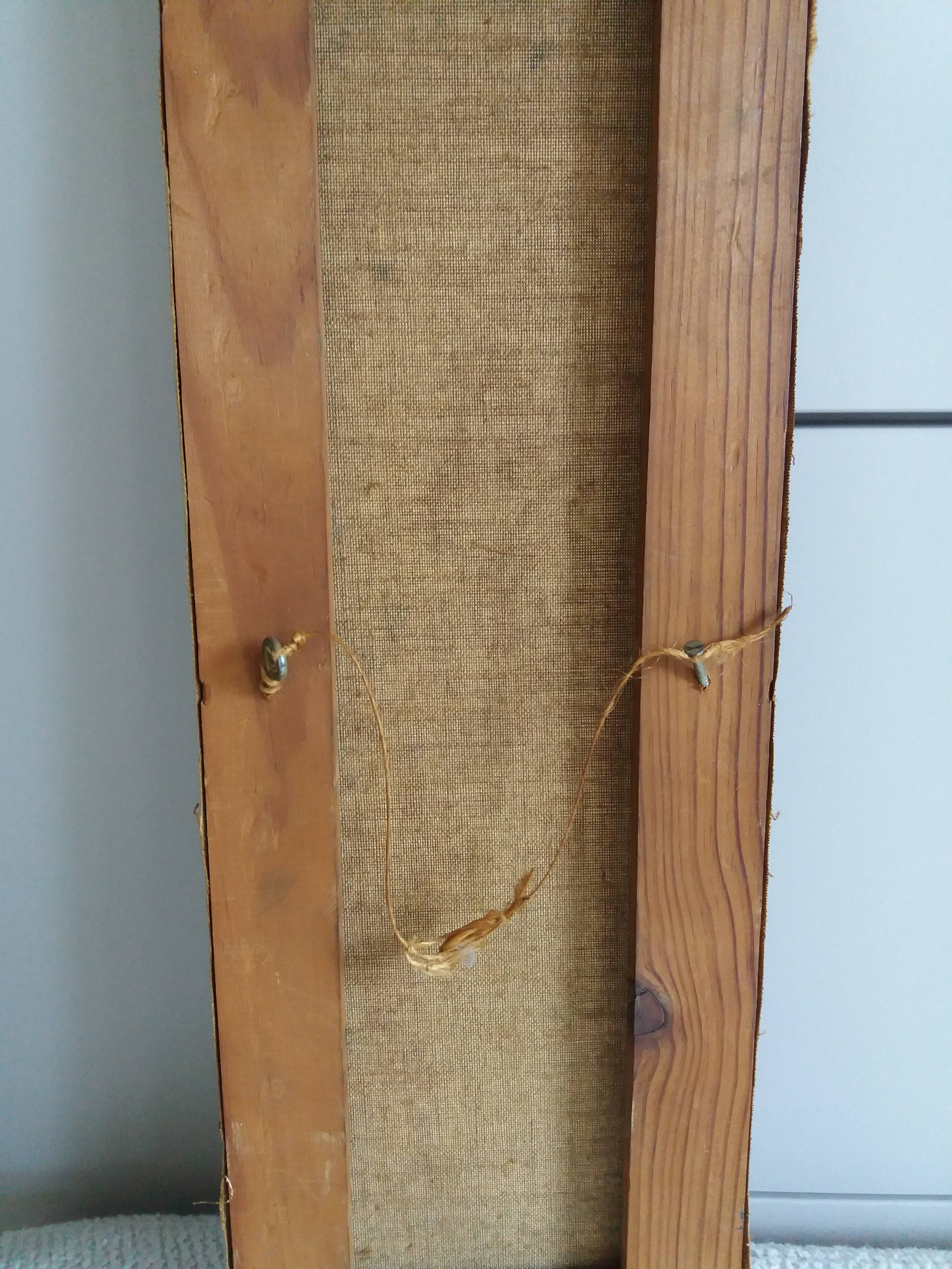 Still life with irises oil on canvas mid 20th century