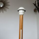 Scandinavian wooden lamp Denmark 1980