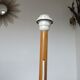 Scandinavian wooden lamp Denmark 1980