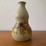 Vase double gourde grès Chouzet années 70