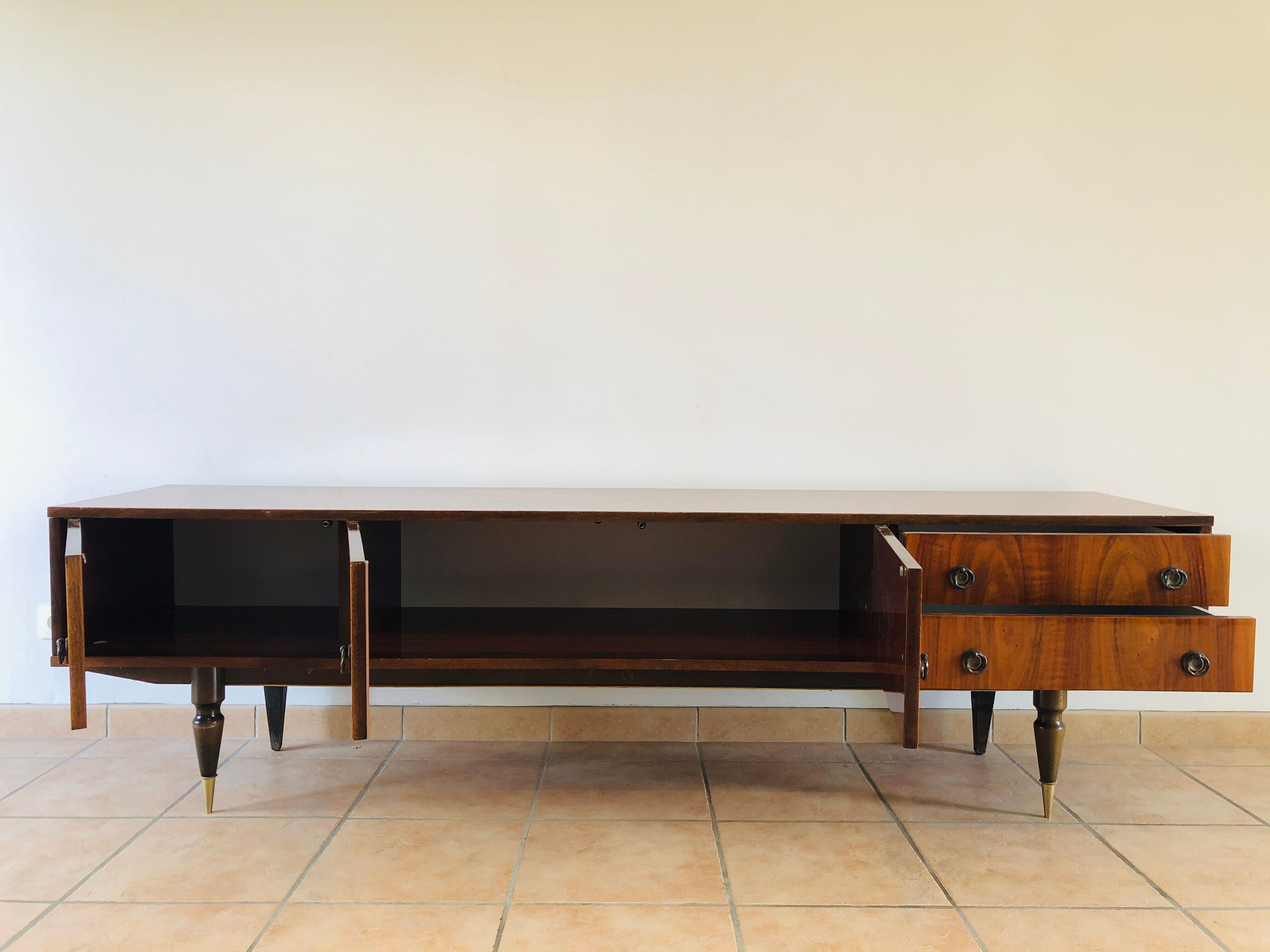 Walnut bass sideboard 1960