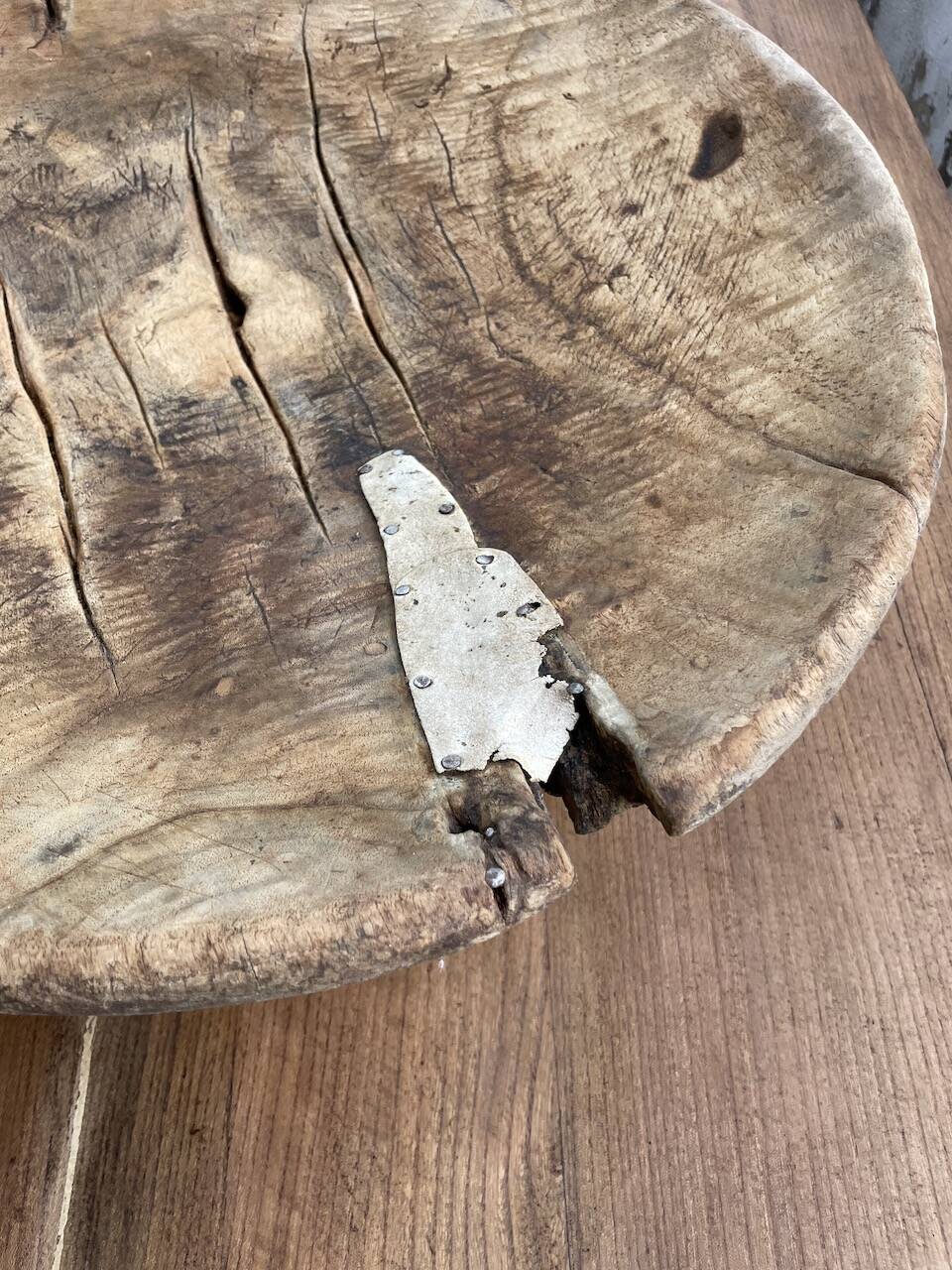 XL wooden Tuareg dish