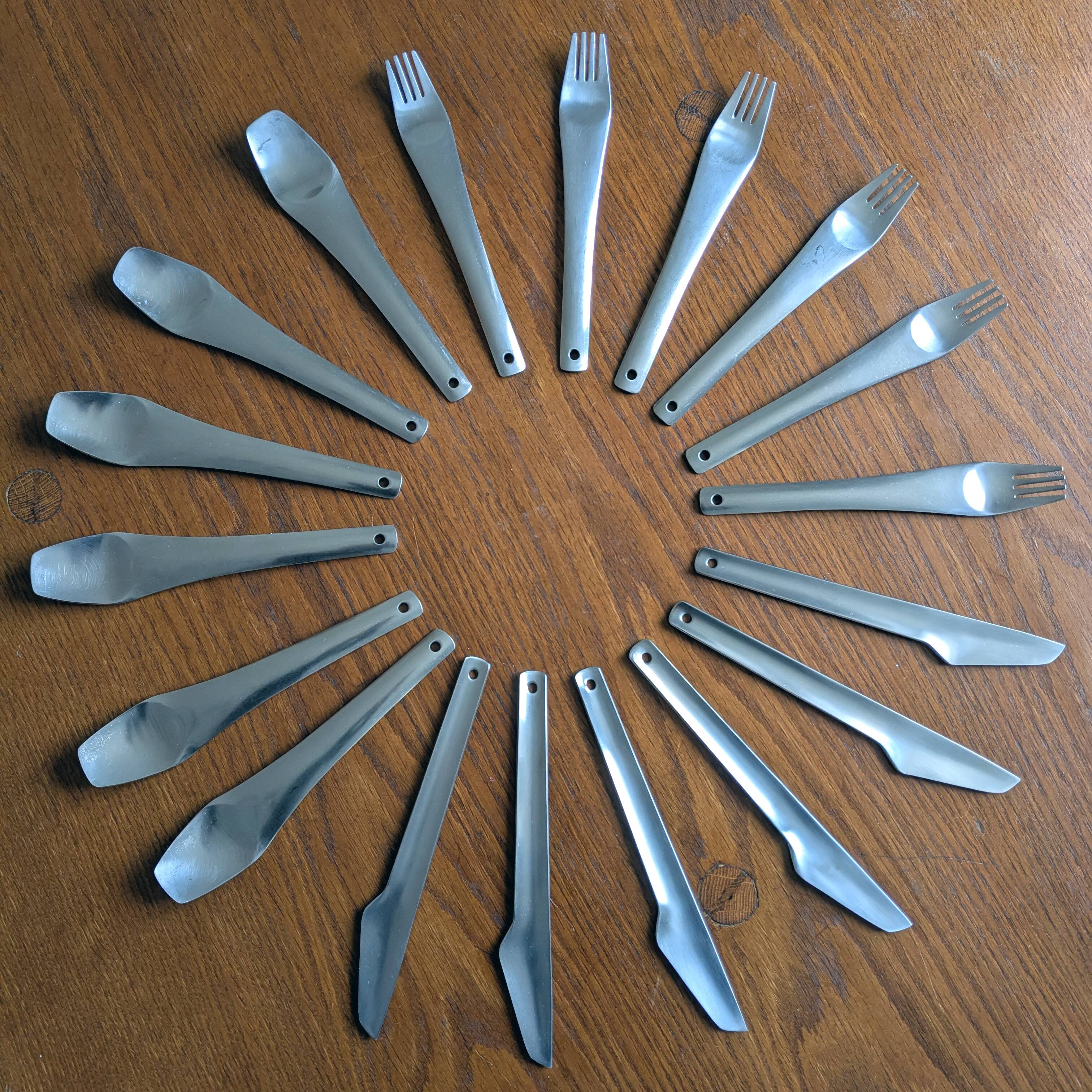 Contour cutlery set, Terence Conran Habitat