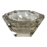 Large asymmetrical ashtray Val Saint Lambert pocket tray