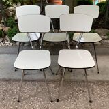 Tublac compass formica 5 chairs