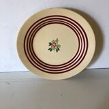 24 hollow faience plates by GIEN