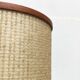Mid-century tripod rocket floor lamp in teak, 1960s.