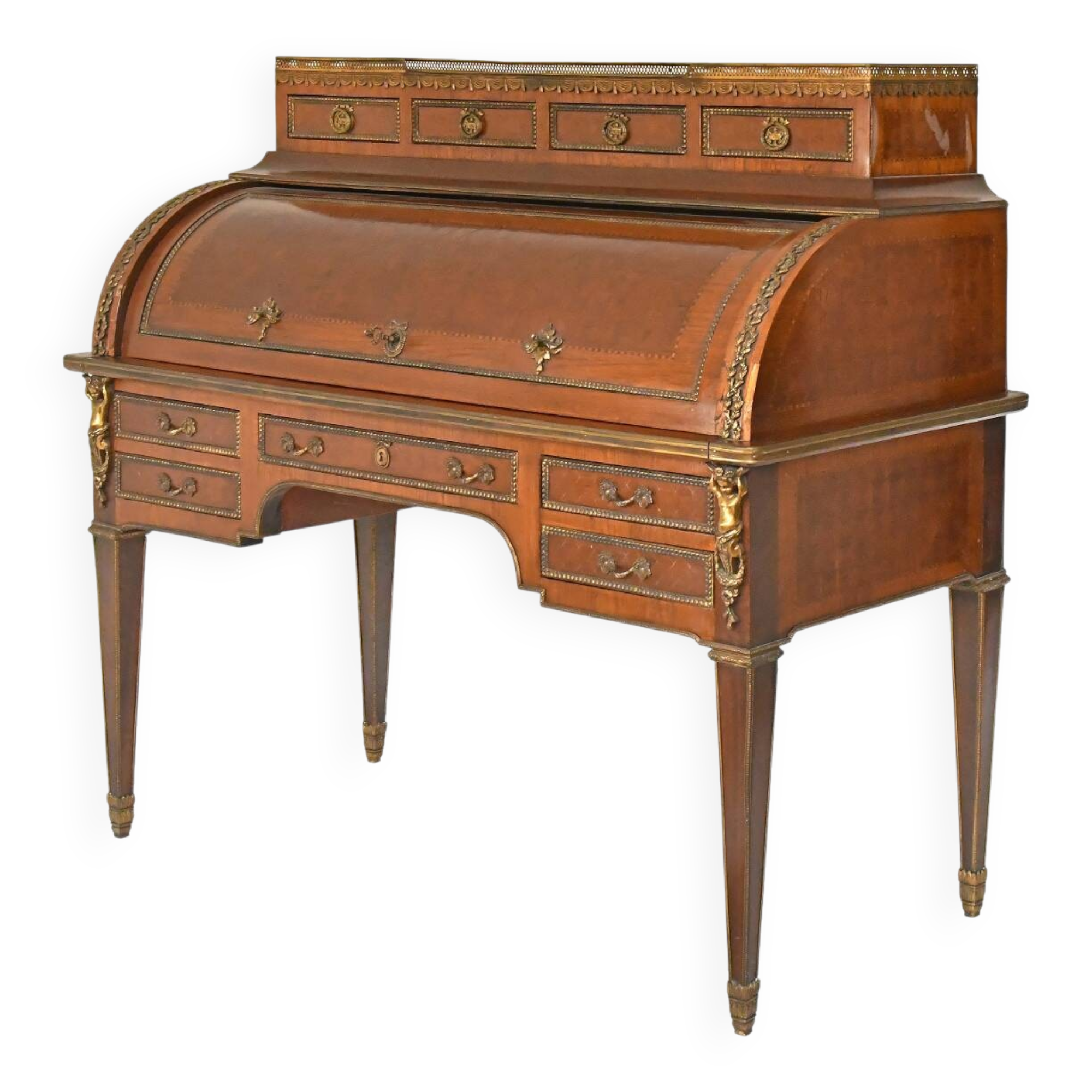 Cylinder desk in Louis XVI style