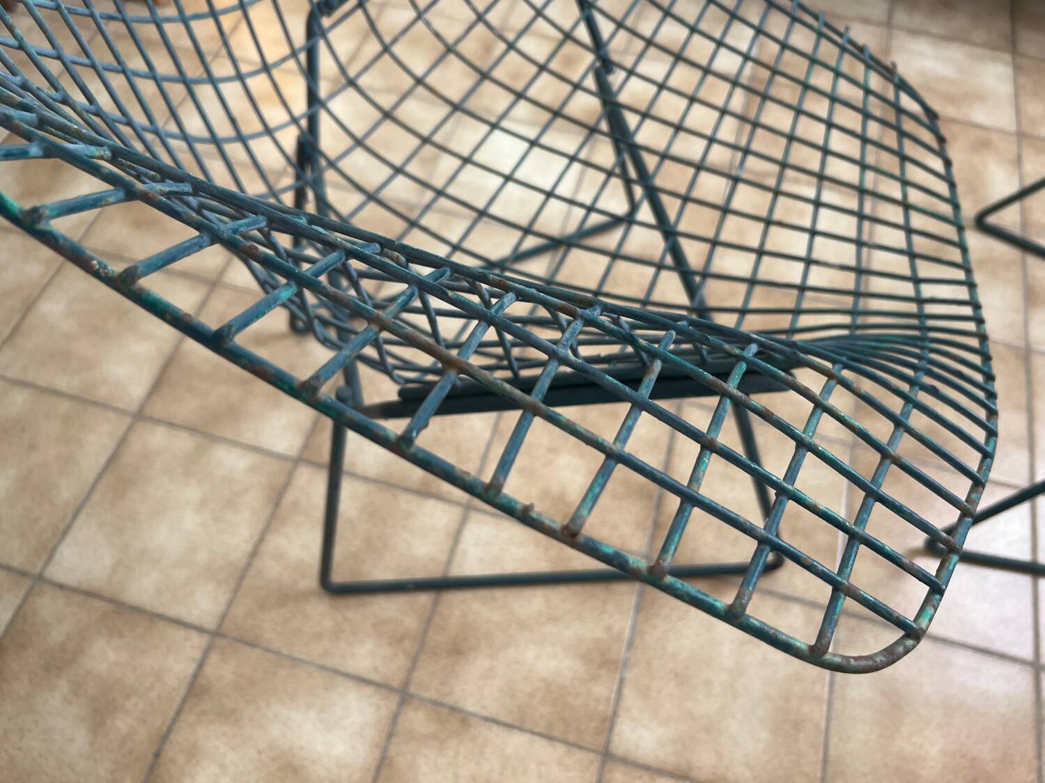 Pair of Harry Bertoia armchairs