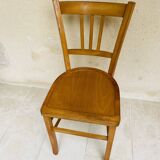 Light wood bistro chair