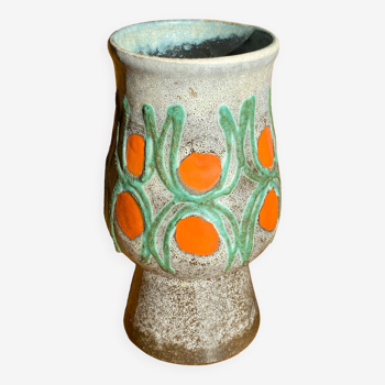 Vase Strehla céramique vintage Allemagne RDA Céramique